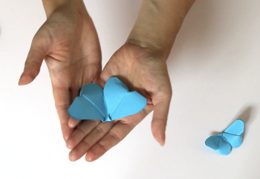Cómo hacer una mariposa de papel #origami #DIY